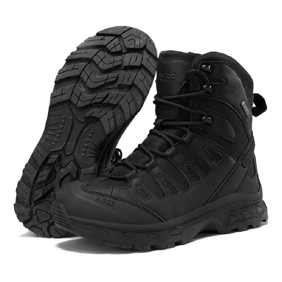 High Top Waterproof Men's Tactical Boots Hiking Shoes Large Size 47 Outdoor Sneakers Hiking Boots Non Slip Motorcycle Boots Men black Secfdcd17208244fcbb9a4d950c4cf38dw Swag N Slay LTD