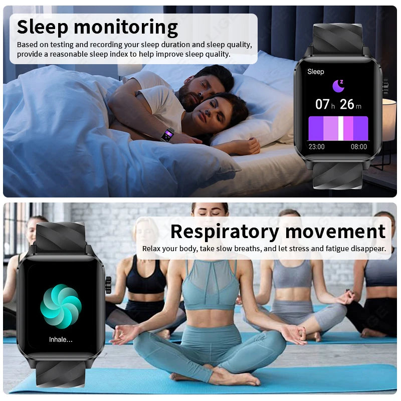 LIGE Men’s Smart Watch Fashion Sports Bracelet Fitness Tracker Health Monitor Bluetooth Call Women's Smartwatch Local Shipping Seddfd5ba0bbc4748b9c0954b55cccac41 Swag N Slay LTD