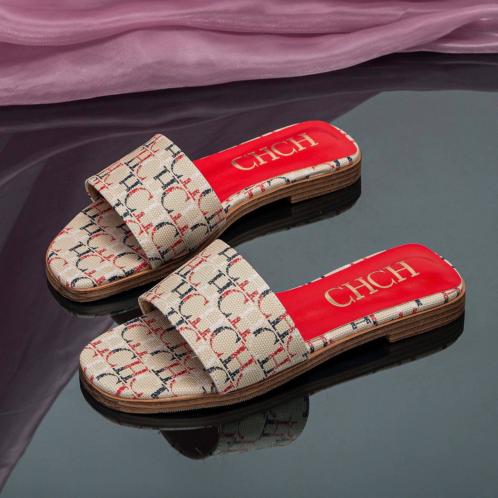 Letter Slippers Retro Design New Women's Shoes Summer Casual Color Fashionable Blocking Design Non Slip Sandals Slippers Sf6c218065b8c4b829aeaa4cbef917379J Swag N Slay LTD