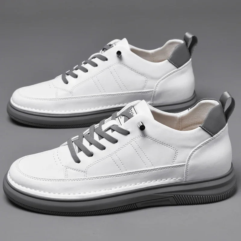 Spring Autumn Men's Inner Heightening Shoes Leather Sports Casual Shoes Invisible Height Increasing Shoes Men Sport Elevator 8CM Sf710ceed88454621b9a48285d20e113bL Swag N Slay LTD