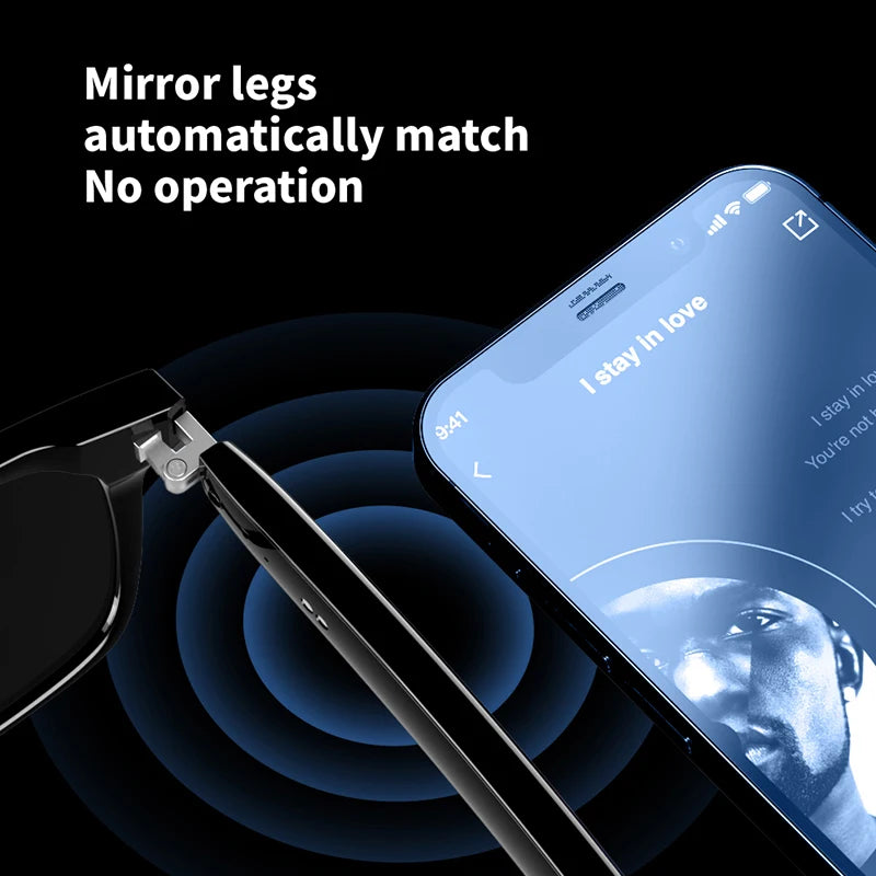 New smart wireless bluetooth glasses to listen to music to answer the phone men and women fashion anti-blue light glasses Sf971d8f347dc4c3a9d55d5155bfa7063m Swag N Slay LTD